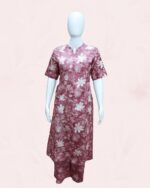 🌸 Magenta Blossom Cotton Kurti Set
