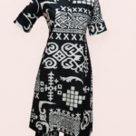 Monochrome Tribal Kurti Set