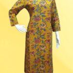 Mustard Floral Kurti 🌻🌺