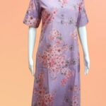 Lavender Floral Kurta Set