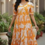 Floral Printed Frock
