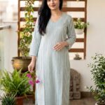 Stripes Cotton Kurti