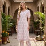 Pink Traditional Motif Kurta