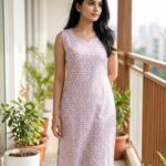 Lilac Whisper Minimal Dress